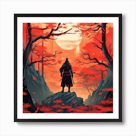 Samurai 3 Art Print