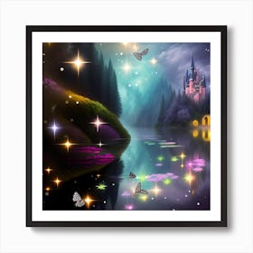 Fairytale Castle 12 Art Print