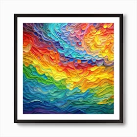 Abstract Abstract Painting 36 Art Print