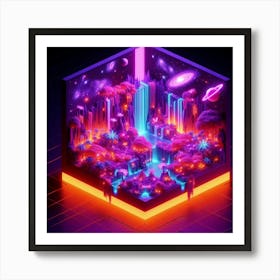 3d Art Art Print