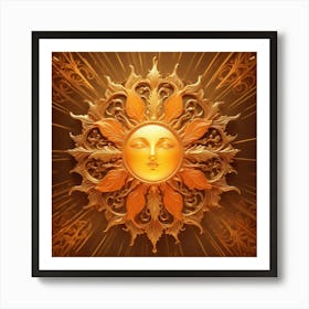 Sun Art Print