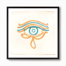 Eye Of Horus Art Print