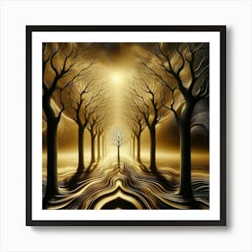 Forest Of Trees 8 Art Print