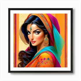 Exotic Beauty Artwork 214 Art Print