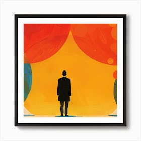 Man In A Suit 1 Art Print