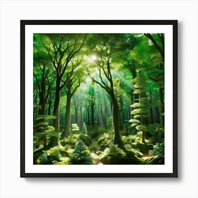 Forest Art Print