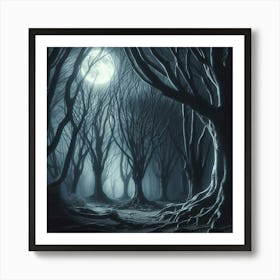 Dark Forest 90 Art Print