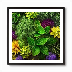 Bouquet Of Flowers 1 Art Print