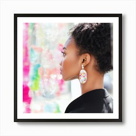 Afro-American Woman 1 Art Print