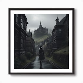 Shadowed Enclave 1 Art Print