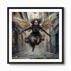 Angel Of Death Art Print