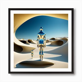 Sand Dunes 6 Art Print