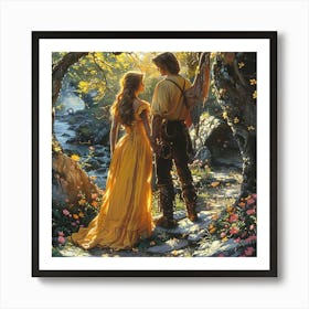 Beauty And The Beast 1 Art Print