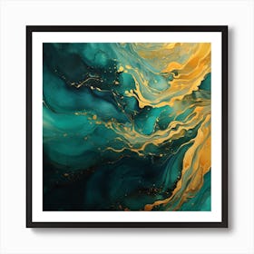 Abstract Painting 243 Art Print