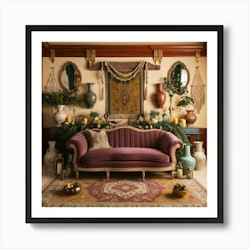 Bohemian Living Room 5 Art Print