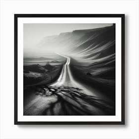 Road To Iceland Art Print