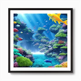 Coral Reef 2 Art Print