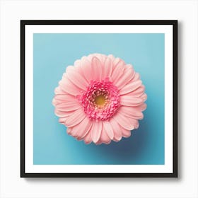 Beautiful Flower With Pink Petals Art Print