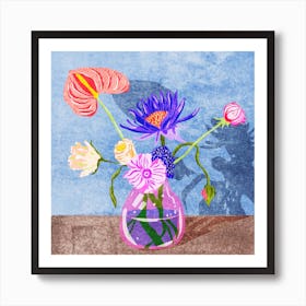 Arranged Flowers Art Print