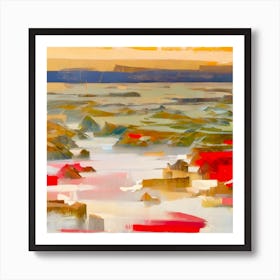 Abstract Seascape Art Print