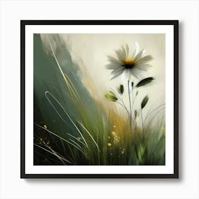 Single Flower (3) Art Print