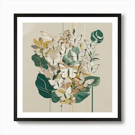 Butterflies 1 Art Print