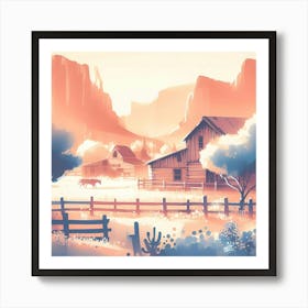 Cowboy'S Life Art Print