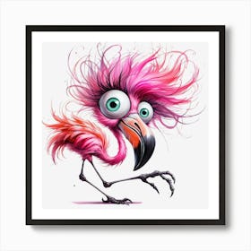 Flamingo 8 Art Print