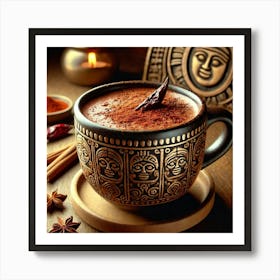 Sovereign Flame Xocolatl Spiced Hot Chocolate Art Print