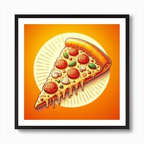 Pizza37 1 Art Print