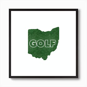 Golf Ohio 2 Art Print