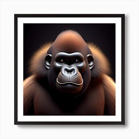 Gorilla 2 Art Print