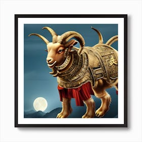 The Goat Art Print