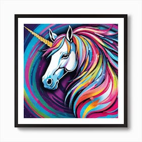 Unicorn 2 Art Print