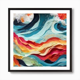'The Wave' Art Print