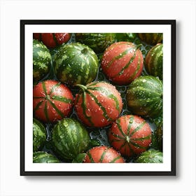 Watermelon 2 Art Print