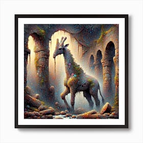 Giraffe Art Print