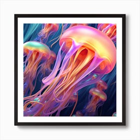 Jellyfish 11 Art Print