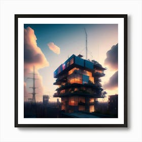 Skyscraper 1 Art Print