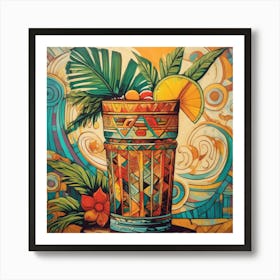 Hawaiian Cocktail 1 Art Print