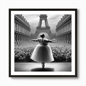 Ballet In Paris Art Print