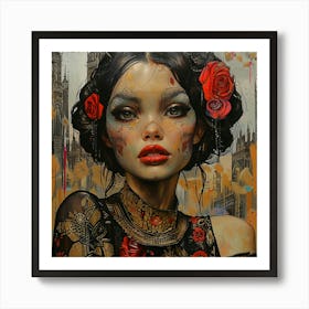 London Girl Art Print