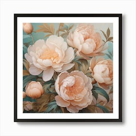 Peonies 5 Art Print