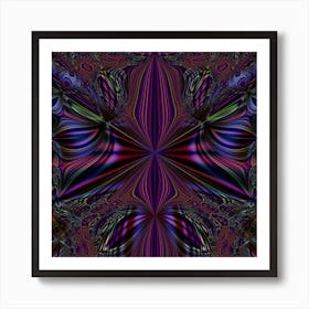 Abstract Abstract Art Fractal 1 Art Print