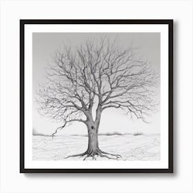 Bare Tree 9 Art Print