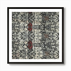 Textile Design 11 Art Print