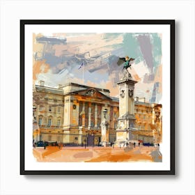 Buckingham Palace 2 Art Print