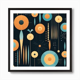 Abstract Background 368 Art Print