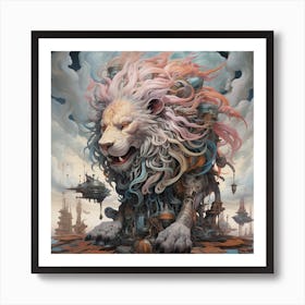 Lion Of The City Art Print