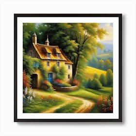 Country House Art Print